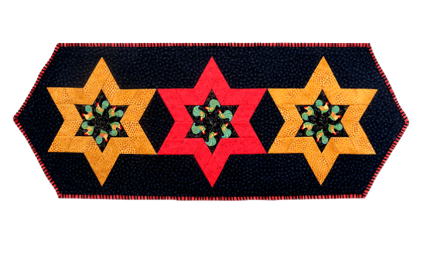 Chicken & Stars Runner (Pattern LQJ3)
