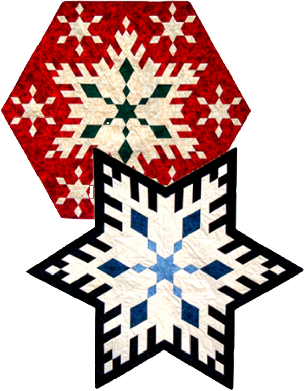 Christmas Tree Skirts and Table Toppers (Pattern QJ3)